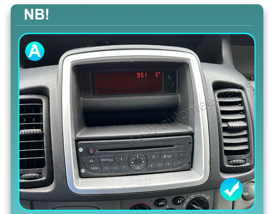 XTRONS XTR9995 XTRONS XTR9995 raadio sobivus autole